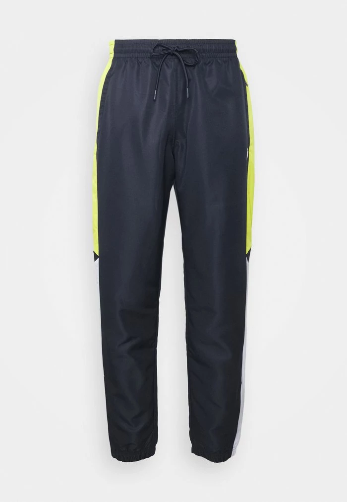 Sergio Tacchini EQUILATERO PANTS - Tracksuit Bottoms - Navy/blazing Yellow 1 Sergio Tacchini EQUILATERO PANTS - Tracksuit Bottoms - Navy/blazing Yellow
