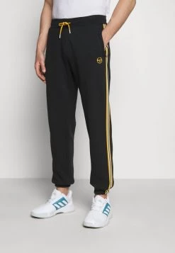 Sergio Tacchini NASTI PANT - Tracksuit Bottoms - Anthracite/gold