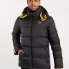 Sergio Tacchini NOTHER JACKET - Winter Jacket - Anthracite/gold -Sergio Tacchini Sales 10434b5a3a9441f28f4b51210ce7a388