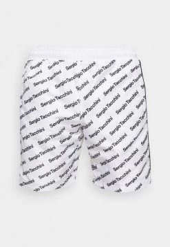 Sergio Tacchini RIPETIZIONE SHORTS - Sports Shorts - White/black -Sergio Tacchini Sales 107095388ff84b83ab25f2da8ab4740b