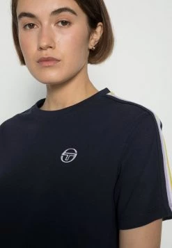 Sergio Tacchini NORSA - Print T-shirt - Dark Blue -Sergio Tacchini Sales 1594ea942a9241acb1090318d5a0a4a2