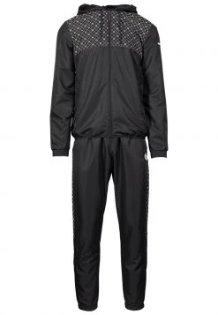 Sergio Tacchini SET - Tracksuit - Black White -Sergio Tacchini Sales 1692781edbb641918ff1bfbaa453a681