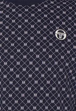 Sergio Tacchini ROMBO - Print T-shirt - Navy/white 5 Sergio Tacchini ROMBO - Print T-shirt - Navy/white -Sergio Tacchini Sales 181f01dbebc1460a9536e70c72c689a1