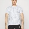 Sergio Tacchini ROMBO - Print T-shirt - White/navy -Sergio Tacchini Sales 187494491064440ea66b516cdf4b82d4