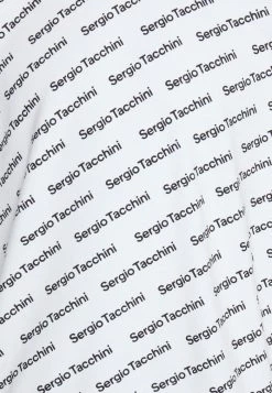 Sergio Tacchini RIPETIZIONE - Sweatshirt - White/black -Sergio Tacchini Sales 1b3a1e7e304540248ce0359c7d874db9