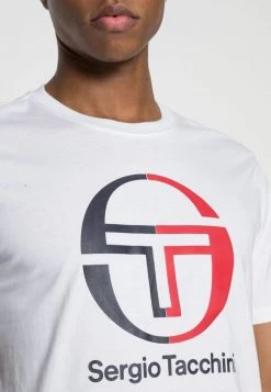 Sergio Tacchini IBERIS TEE - Print T-shirt - Brilliant White -Sergio Tacchini Sales 1b90ae1a6ef44ddba73cc94ef88d2a9e