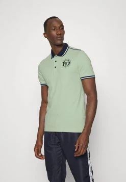 Sergio Tacchini MC STAFF - Polo Shirt - Smoke Green/navy