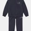 Sergio Tacchini NISKY KID TRACKSUIT UNISEX - Tracksuit - Night Sky/tango Red