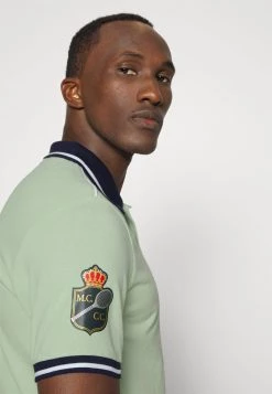 Sergio Tacchini MC STAFF - Polo Shirt - Smoke Green/navy -Sergio Tacchini Sales 1d81e8dcee9d40d49e186001424ee3bf