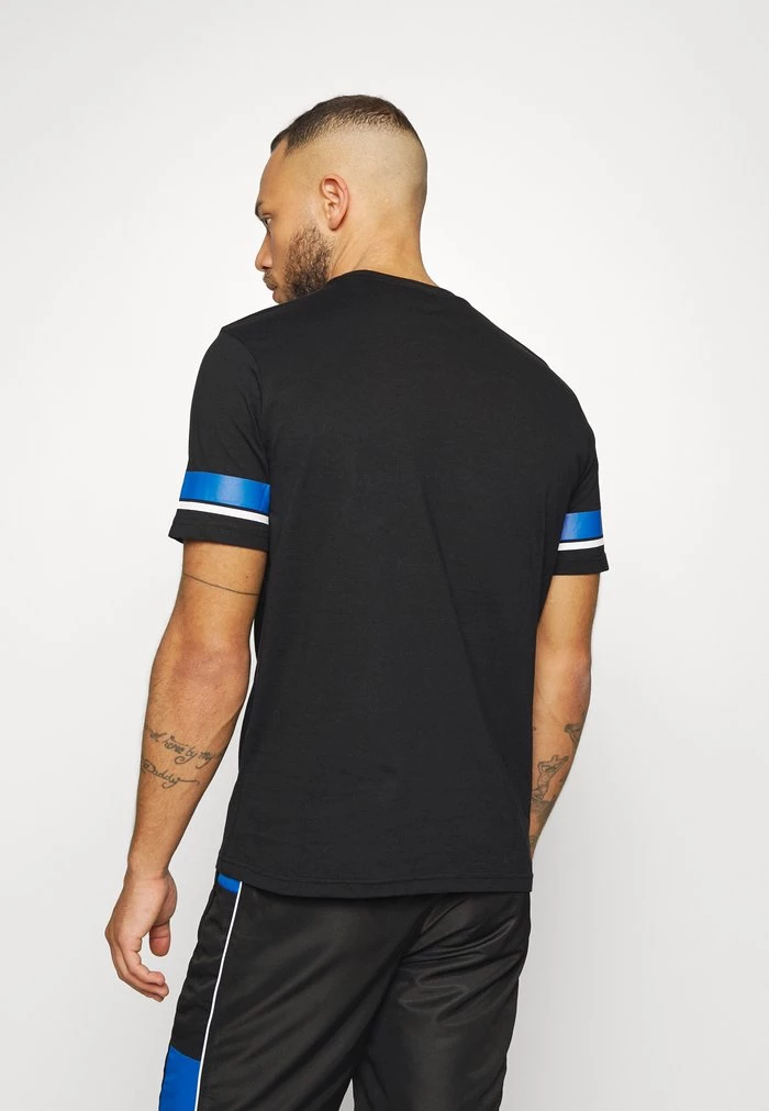 Sergio Tacchini ABELIA - Print T-shirt - Black/lapis Blue 3 Sergio Tacchini ABELIA - Print T-shirt - Black/lapis Blue - Image 3