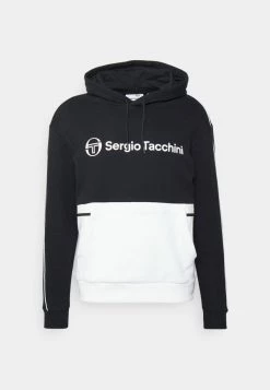 Sergio Tacchini ALOE - Hoodie - Black/white -Sergio Tacchini Sales 1da3f140c1e1474a8983bad4f43ca23c