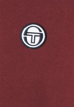 Sergio Tacchini SACHA CREW - Sweatshirt - Port -Sergio Tacchini Sales 21070cc9aab94aa98d006e75853eb4d6