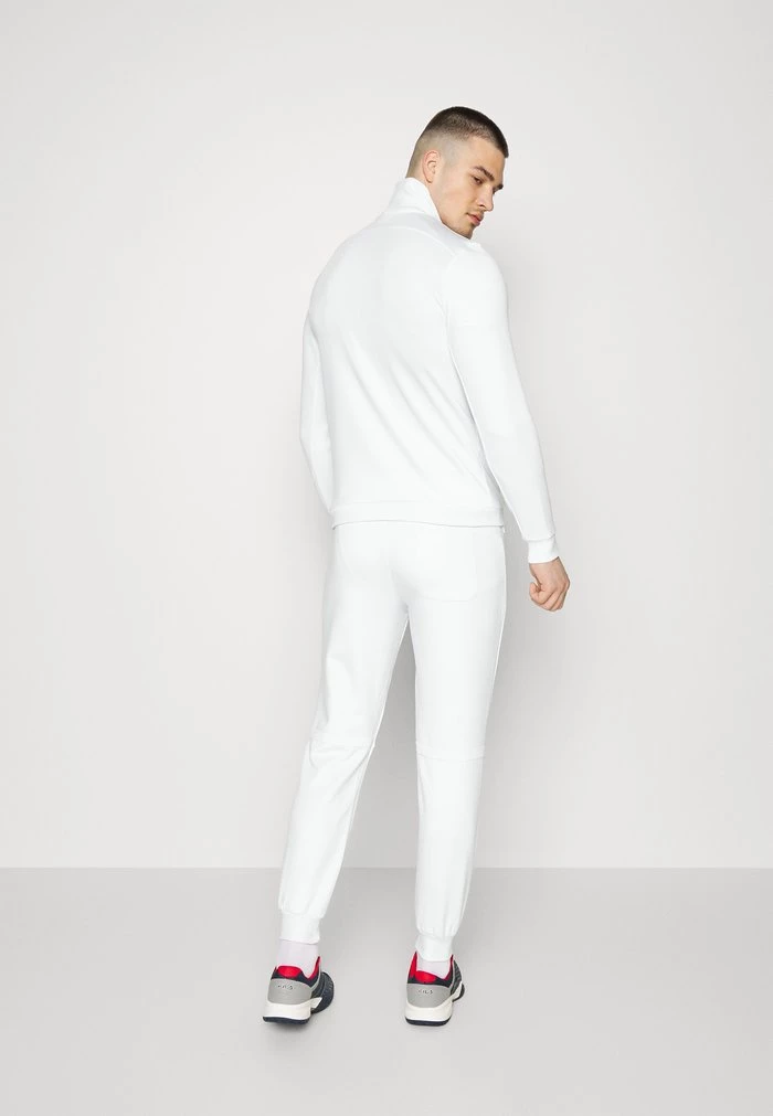 Sergio Tacchini DONET PANTS - Tracksuit Bottoms - Whit/black 3 Sergio Tacchini DONET PANTS - Tracksuit Bottoms - Whit/black - Image 3