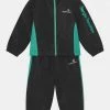 Sergio Tacchini NUXUNBABY TRACKSUIT SET UNISEX - Tracksuit - Anthracite/biscay Green -Sergio Tacchini Sales 2260942eae724cfc98025510f30ad708