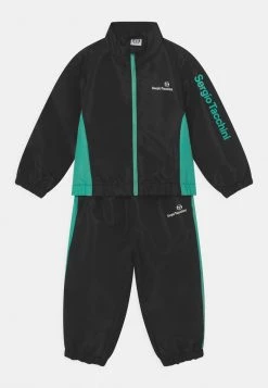 Sergio Tacchini NUXUNBABY TRACKSUIT SET UNISEX - Tracksuit - Anthracite/biscay Green