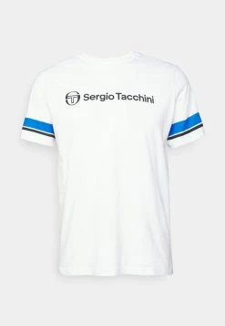 Sergio Tacchini ABELIA - Print T-shirt - Blanc/blue -Sergio Tacchini Sales 236a8bbedef34fafaafc62ddbf7d6c35