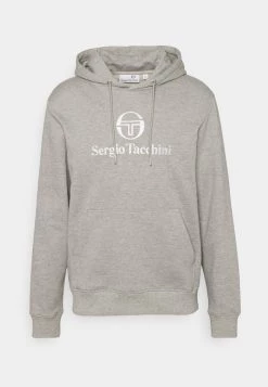 Sergio Tacchini HERITAGE LOGO HOODIE - Sweatshirt - Heather Grey