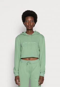 Sergio Tacchini ALINA CROPPED HOODIE - Sweatshirt - Basil