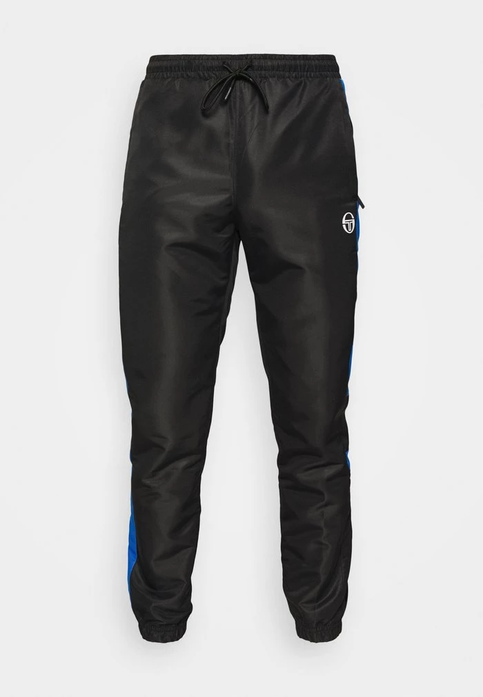 Sergio Tacchini FASCIA PANTS - Tracksuit Bottoms - Black/lapis Blue 5 Sergio Tacchini FASCIA PANTS - Tracksuit Bottoms - Black/lapis Blue - Image 5