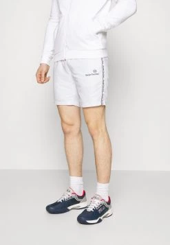 Sergio Tacchini NASTRO SHORTS - Sports Shorts - White/hich Risk Red