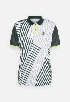 Sergio Tacchini MELBOURNE MAN - Print T-shirt - Pine Grove/limeade