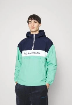 Sergio Tacchini ANORAK - Windbreaker - Night Sky/biscay Green
