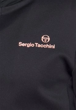 Sergio Tacchini DIJON TRACKTOP - Training Jacket - Black/flash Orange -Sergio Tacchini Sales 347a9f0a577f4f92809c8a51d758f171