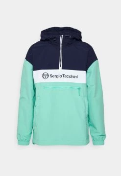 Sergio Tacchini ANORAK - Windbreaker - Night Sky/biscay Green -Sergio Tacchini Sales 34f83a0e60cd4a9392957cf244c0d0da