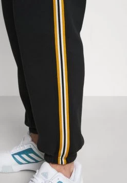 Sergio Tacchini NASTI PANT - Tracksuit Bottoms - Anthracite/gold -Sergio Tacchini Sales 35456c48aa914eed882f0fe44b84d460