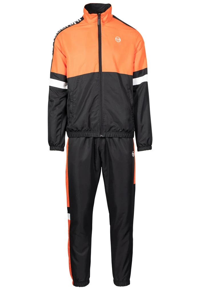 Sergio Tacchini FASCIA TRACKSUIT - Tracksuit - Black Flash Orange 4 Sergio Tacchini FASCIA TRACKSUIT - Tracksuit - Black Flash Orange - Image 4
