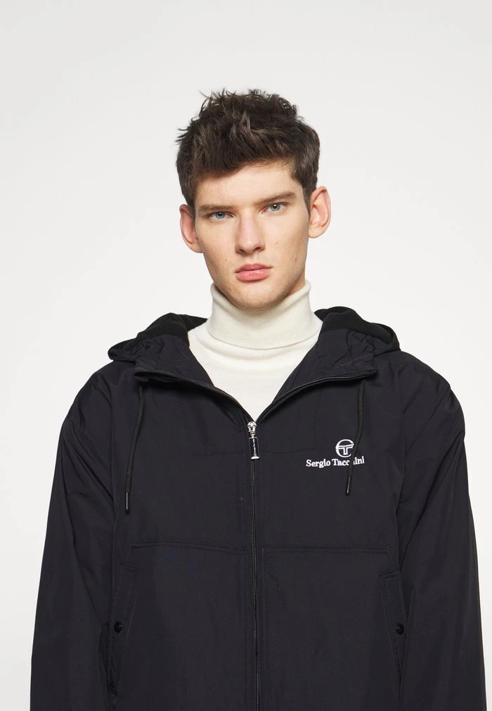 Sergio Tacchini WALLACE JACKET - Windbreaker - Black 7 Sergio Tacchini WALLACE JACKET - Windbreaker - Black - Image 7