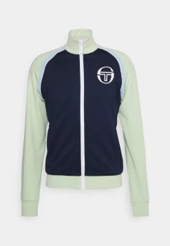 Sergio Tacchini MC STAFF - Zip-up Sweatshirt - Navy/smoke Green -Sergio Tacchini Sales 3967ee0dc96145d8a2276586d3d4cc29