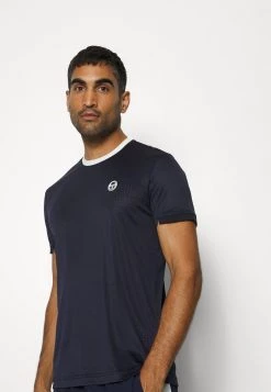 Sergio Tacchini DELETIONLIST TENNIS YOUNGLINE PRO - Print T-shirt - Night Sky/blanc De Blanc -Sergio Tacchini Sales 3a3796be039c49448625b9193e6c67ee