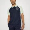 Sergio Tacchini MC STAFF - Sports T-shirt - Navy/smoke Green -Sergio Tacchini Sales 3c98158577a04b63ad50b314ac25c4f4