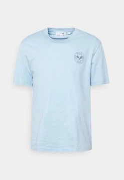 Sergio Tacchini LINEA SPORT TEE - Print T-shirt - Light Blue