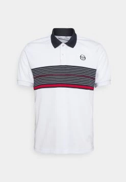 Sergio Tacchini NATAVOT - Polo Shirt - White/red -Sergio Tacchini Sales 43301c11cd55460bb915fc899f10f616