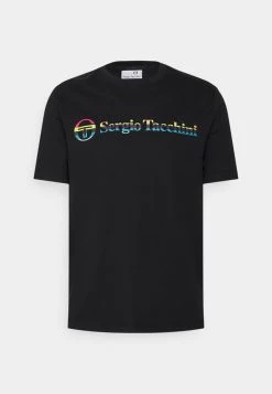 Sergio Tacchini ALTOMONTE TEE - Print T-shirt - Black