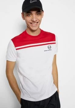 Sergio Tacchini NEW YOUNG LINE TEE - Print T-shirt - White/tango Red 11 Sergio Tacchini NEW YOUNG LINE TEE - Print T-shirt - White/tango Red -Sergio Tacchini Sales 4ed77e497fe94f20ac120c49dae87982