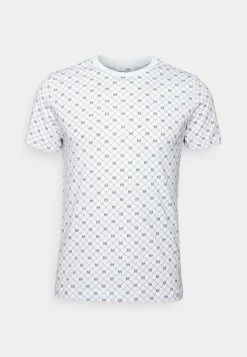 Sergio Tacchini ROMBO - Print T-shirt - White/navy -Sergio Tacchini Sales 51e94a9de0b5401dbe07fbd386b9c6d0