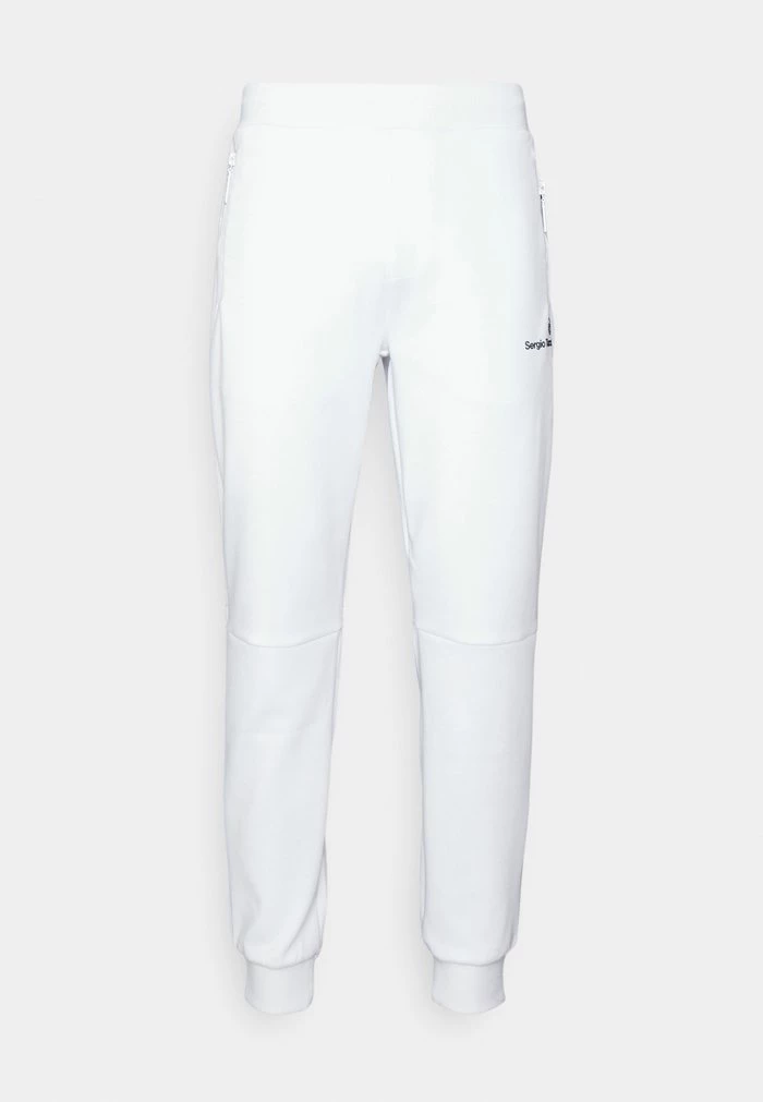 Sergio Tacchini DONET PANTS - Tracksuit Bottoms - Whit/black 6 Sergio Tacchini DONET PANTS - Tracksuit Bottoms - Whit/black - Image 6