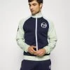 Sergio Tacchini MC STAFF - Zip-up Sweatshirt - Navy/smoke Green -Sergio Tacchini Sales 53c8f5890df542b193f5b4014b76f520