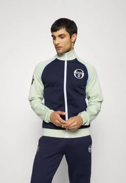 Sergio Tacchini MC STAFF - Zip-up Sweatshirt - Navy/smoke Green