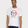 Sergio Tacchini IBERIS TEE - Print T-shirt - Brilliant White -Sergio Tacchini Sales 55a9f6c590ec48b7bd8d68a6caae2b36