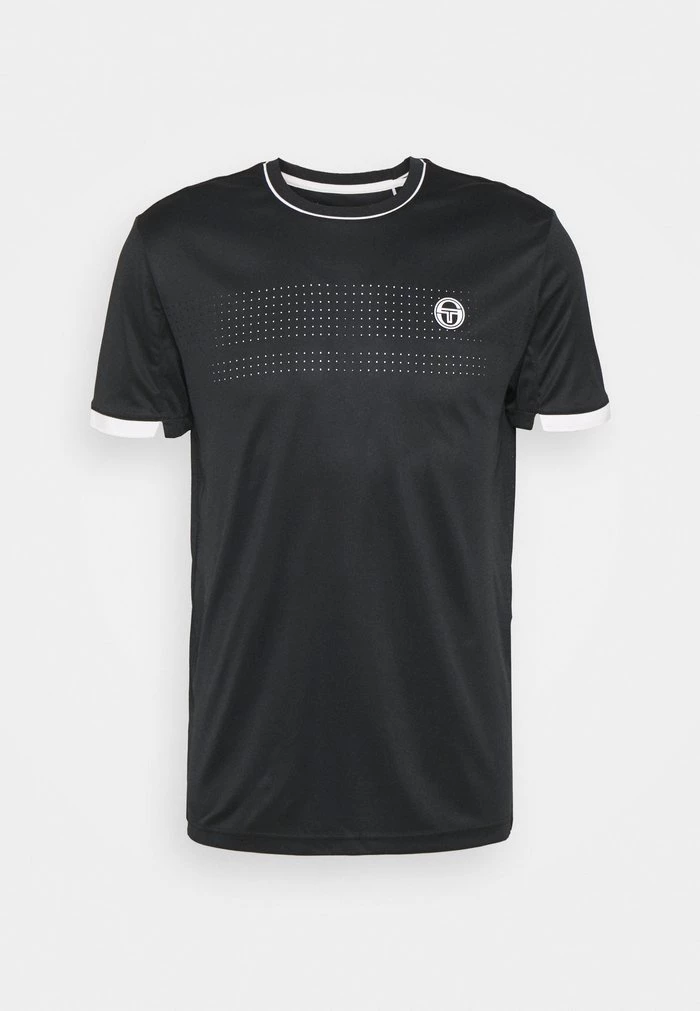 Sergio Tacchini DELETIONLIST TENNIS YOUNGLINE PRO - Print T-shirt - Anthracite/blanc De Blanc 1 Sergio Tacchini DELETIONLIST TENNIS YOUNGLINE PRO - Print T-shirt - Anthracite/blanc De Blanc