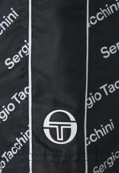 Sergio Tacchini RIPETIZIONE SHORTS - Sports Shorts - Black/white -Sergio Tacchini Sales 5ac363ddfa72461d9a61f714b3c86cc8