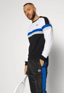 Sergio Tacchini FASCIA PANTS - Tracksuit Bottoms - Black/lapis Blue 9 Sergio Tacchini FASCIA PANTS - Tracksuit Bottoms - Black/lapis Blue -Sergio Tacchini Sales 5e4668f81e0348c89221a00f11371831