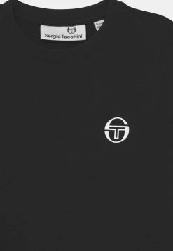 Sergio Tacchini NOLIN JR UNISEX - Print T-shirt - Anthracite/biscay Green -Sergio Tacchini Sales 5e6e7e6d983f4529a4739148956875d7