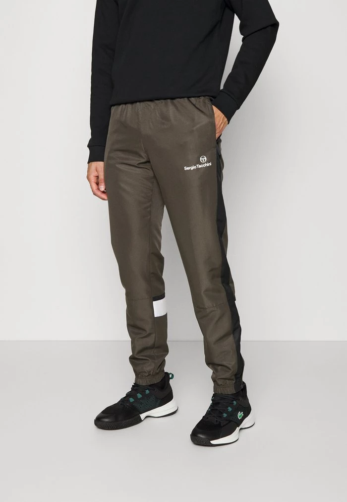 Sergio Tacchini NELCOTAN PANT - Trousers - Olive/anthracite 1 Sergio Tacchini NELCOTAN PANT - Trousers - Olive/anthracite
