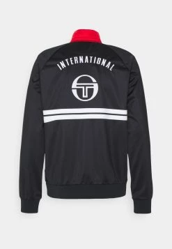 Sergio Tacchini DALLAS INTERNATIONAL TRACKSUIT - Tracksuit - Black -Sergio Tacchini Sales 65f7b51f0efb43ee9db8eba70a01b3a0