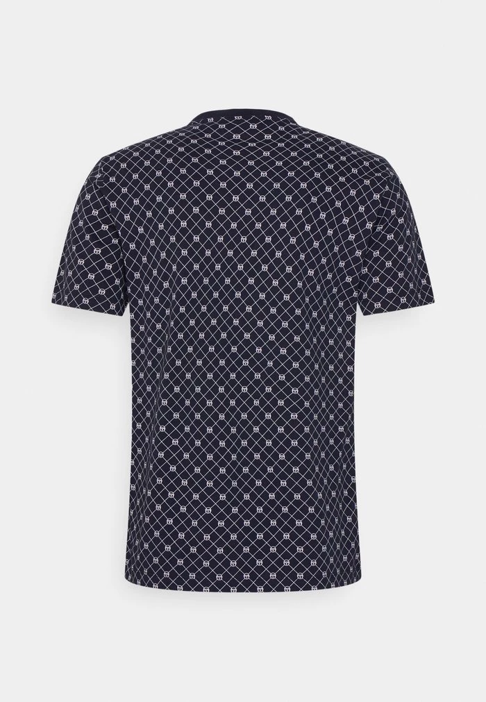 Sergio Tacchini ROMBO - Print T-shirt - Navy/white 2 Sergio Tacchini ROMBO - Print T-shirt - Navy/white - Image 2